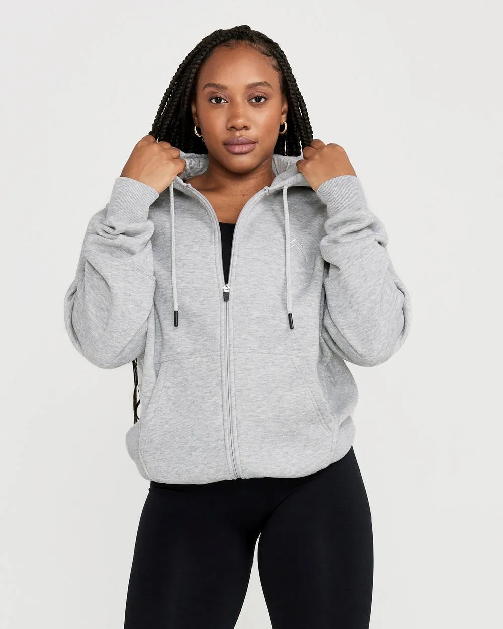 Oner Active CLASSIC LOUNGE OVERSIZED ZIP sold THROUGH HOODIE